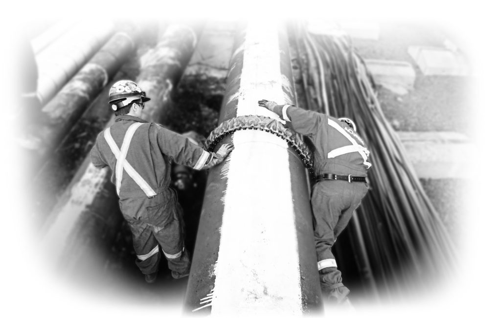 Setting up GUL on large pipe