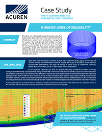 Acuren Case Study Finite Element Analysis