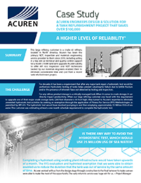 Acuren Case Study Tank Refurbishment