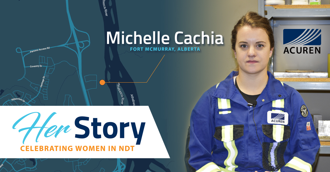 Acuren Her Story Michelle Cachia banner