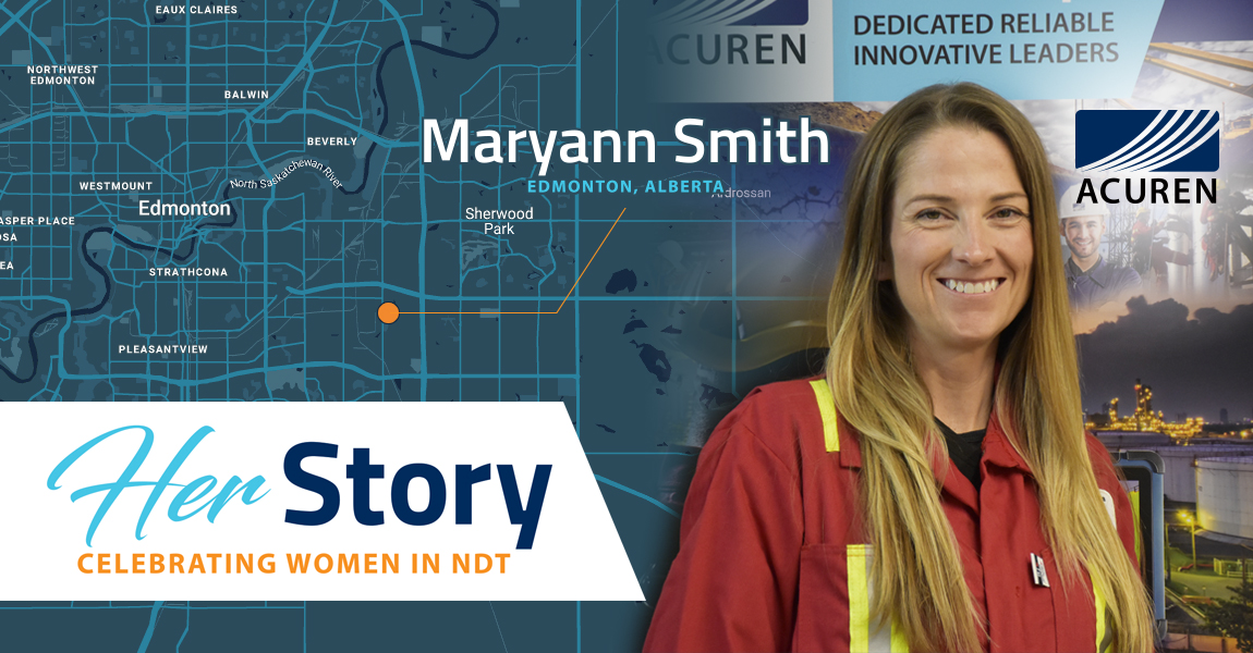 Acuren Her Story Maryann Smith banner