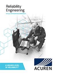 Reliability Engineering brochure cover