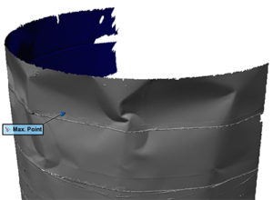 3D Laser Measurement of Tank Shell Deformations
