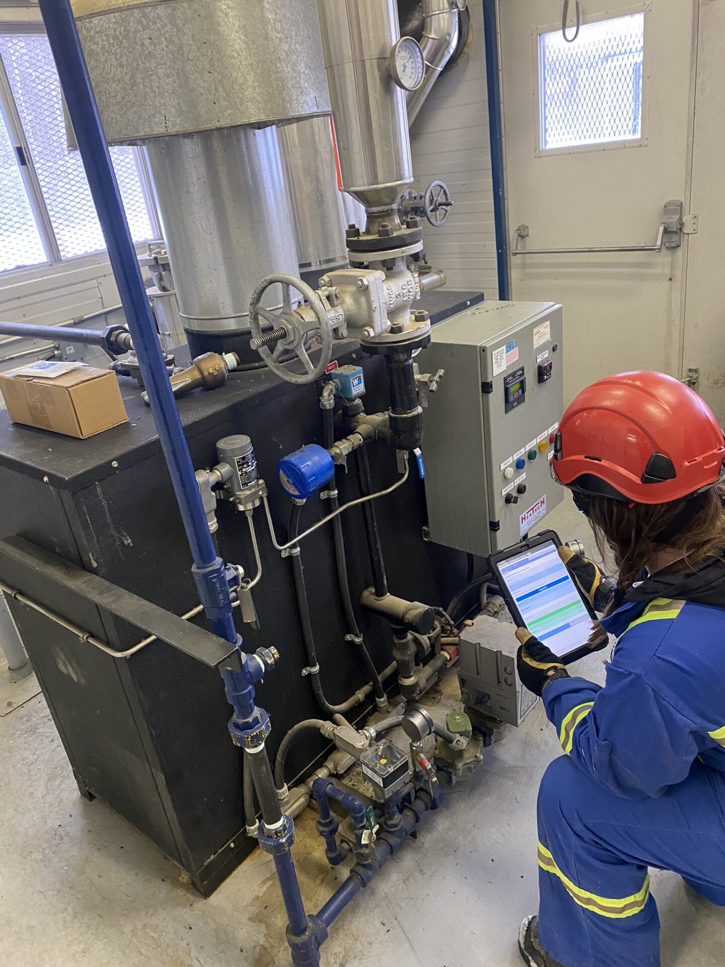 Inspection of a Heating Boiler