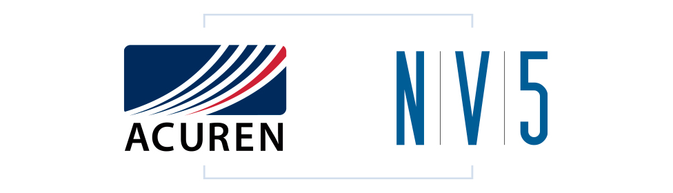 Logo Acren et NV5